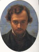 William Holman Hunt Dante Gabriel Rossetti oil on canvas